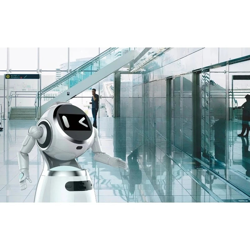Robot d'Accueil Professionnel IA – Réception & Conseil Client – Modèle Cruzr 1S