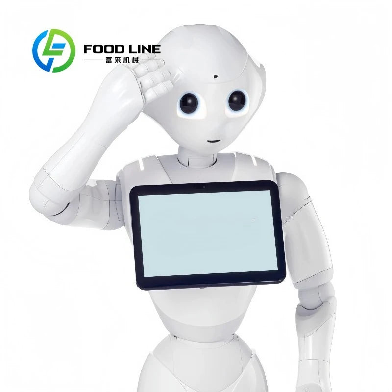 Customized Commercial Service Robot for Public Areas, Serving as Reception Greeter, Security Patrol, Waiter for Hotels
