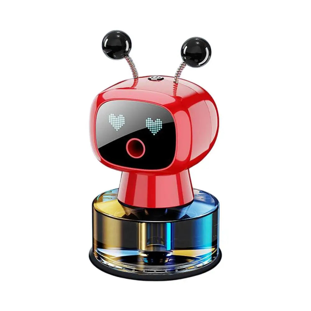 Diffuseur Aromes Voiture Design Robot - Spray Automatique - Purificateur Air Auto