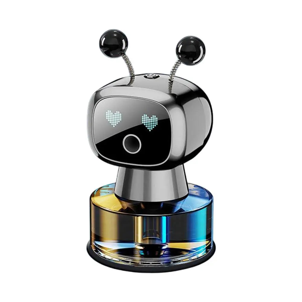 Diffuseur Aromes Voiture Design Robot - Spray Automatique - Purificateur Air Auto