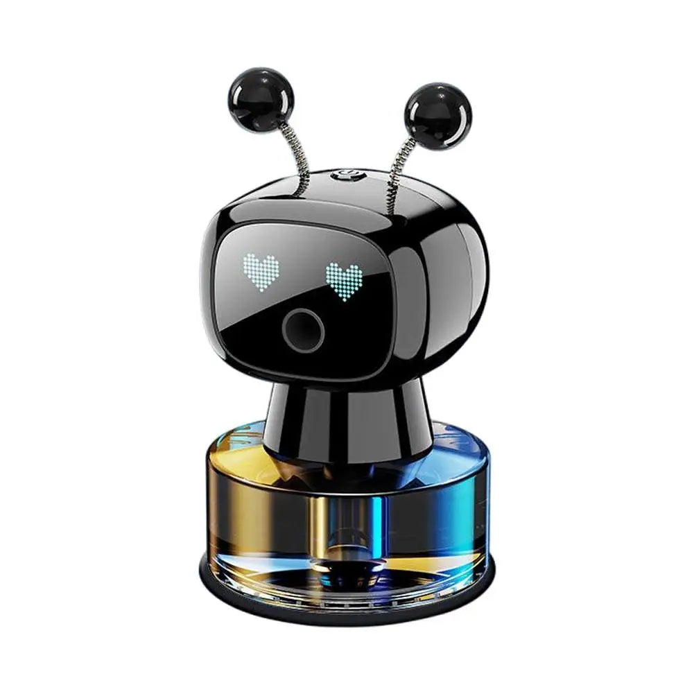 Diffuseur Aromes Voiture Design Robot - Spray Automatique - Purificateur Air Auto