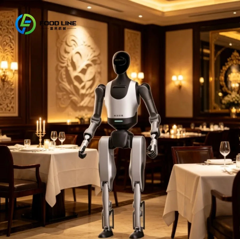 Humanoid Robot With Voice Control, Accompany Elderly Perform Intelligent Household Chores For Homes, Hotels, Restaurants