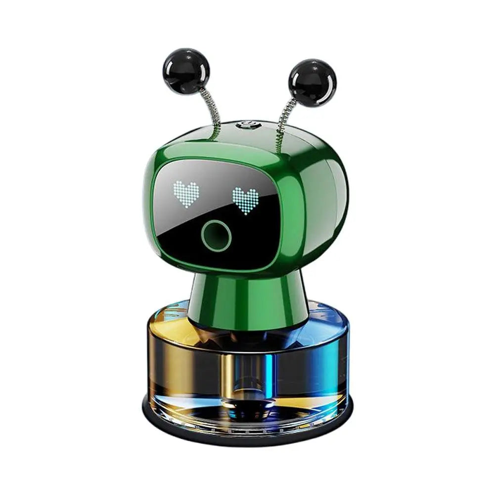 Diffuseur Aromes Voiture Design Robot - Spray Automatique - Purificateur Air Auto
