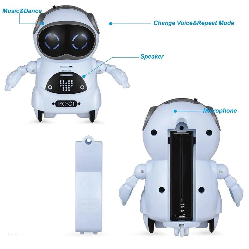 Mini Robot Parlant Interactif – Chant, Danse & Reconnaissance Vocale