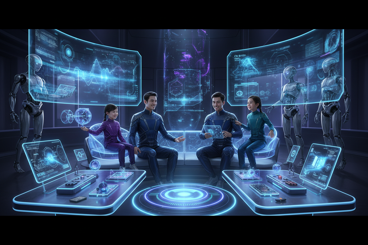 Famille ultra-futuriste